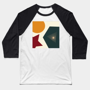 Sun Arch Abstract Baseball T-Shirt